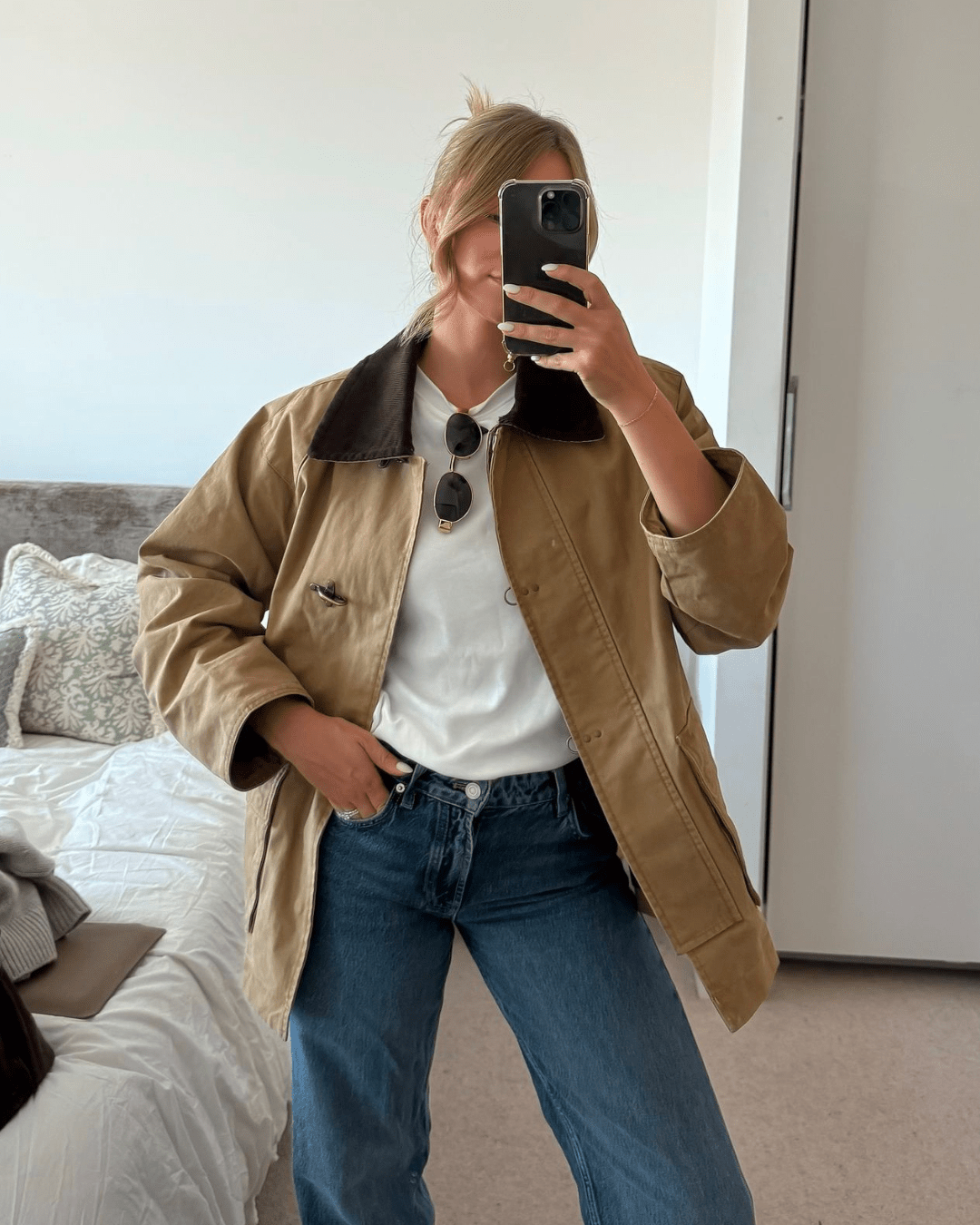 Jacky Canvas Barn Jacket