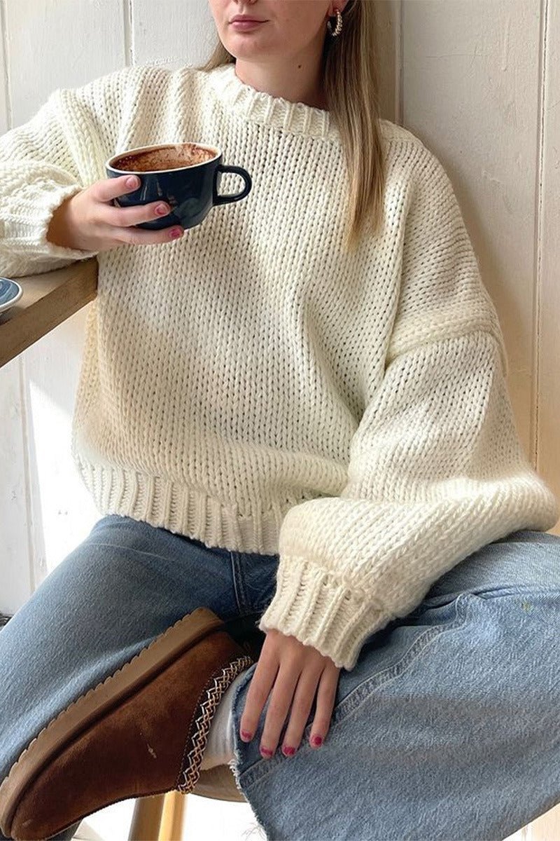 Camisola de malha larga Janella