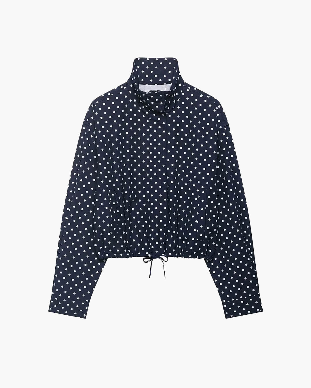 Janelle High Collar Drawstring Jacket