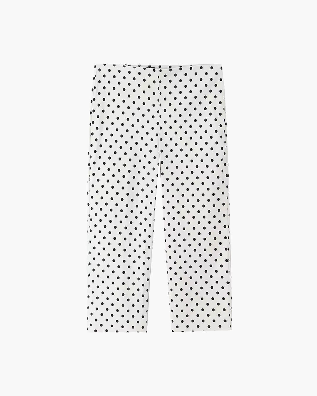 Conjunto de calças às bolinhas de cintura subida Jia