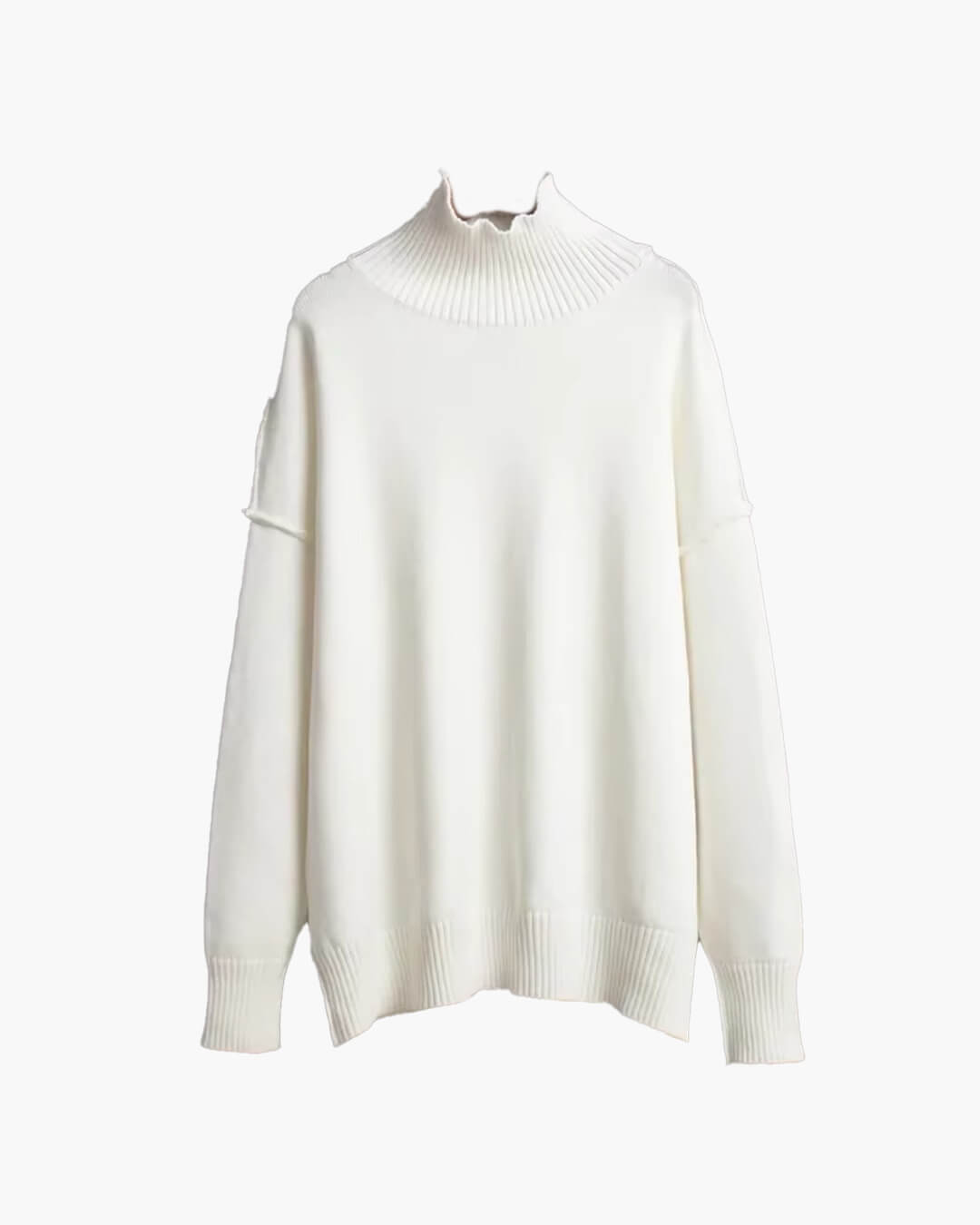 Camisola de malha de gola alta Katie