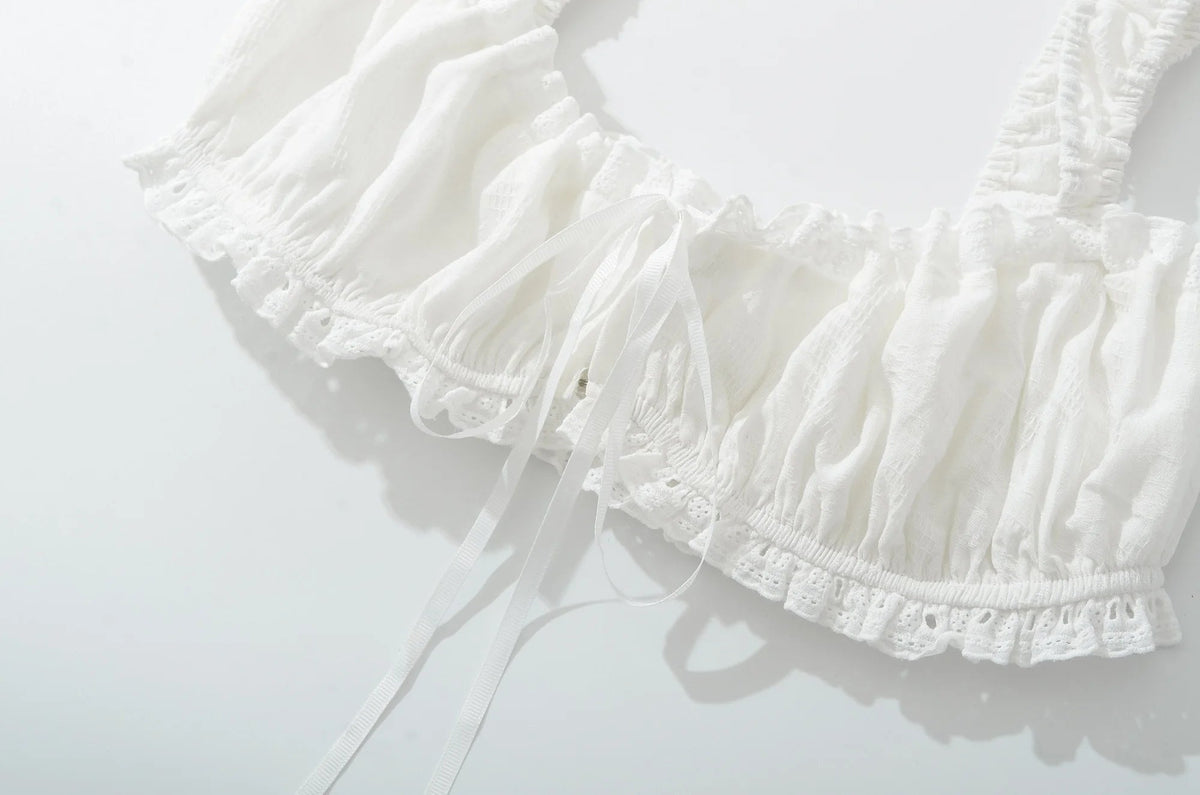 Conjunto Keila de bralette e saia maxi