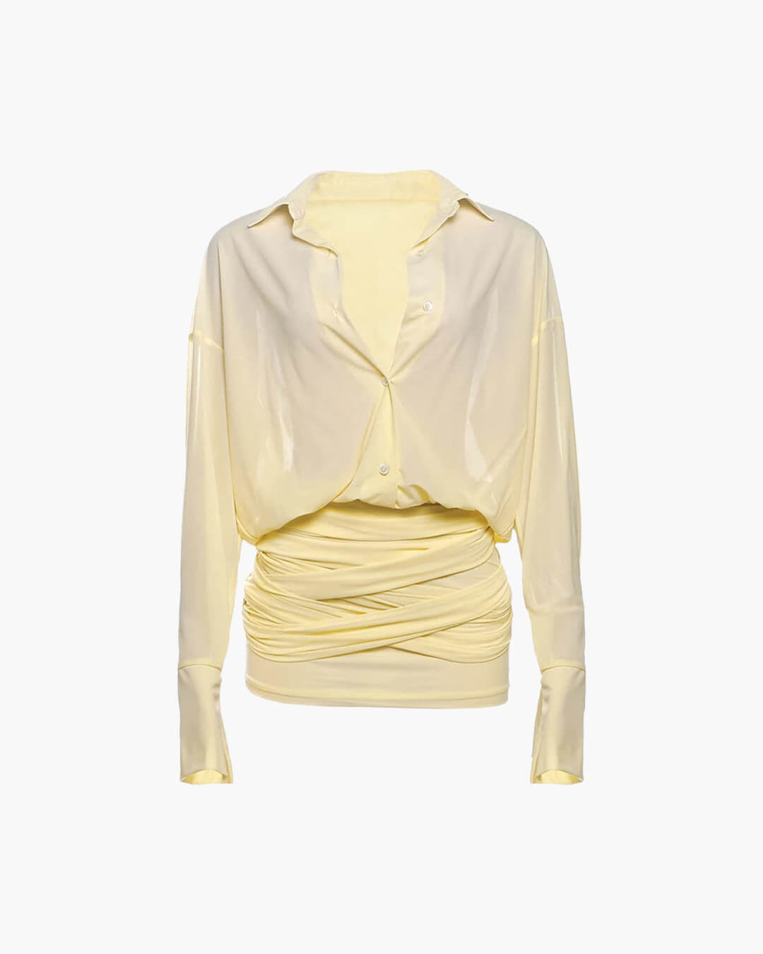 Vestido-camisa de manga comprida Kendall