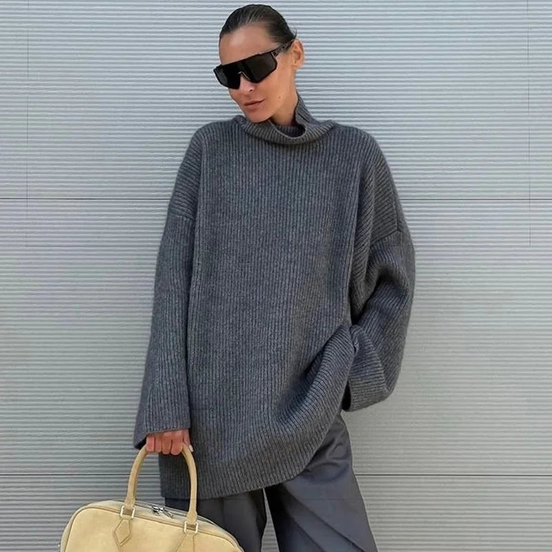 Vestido de malha oversize Hedda