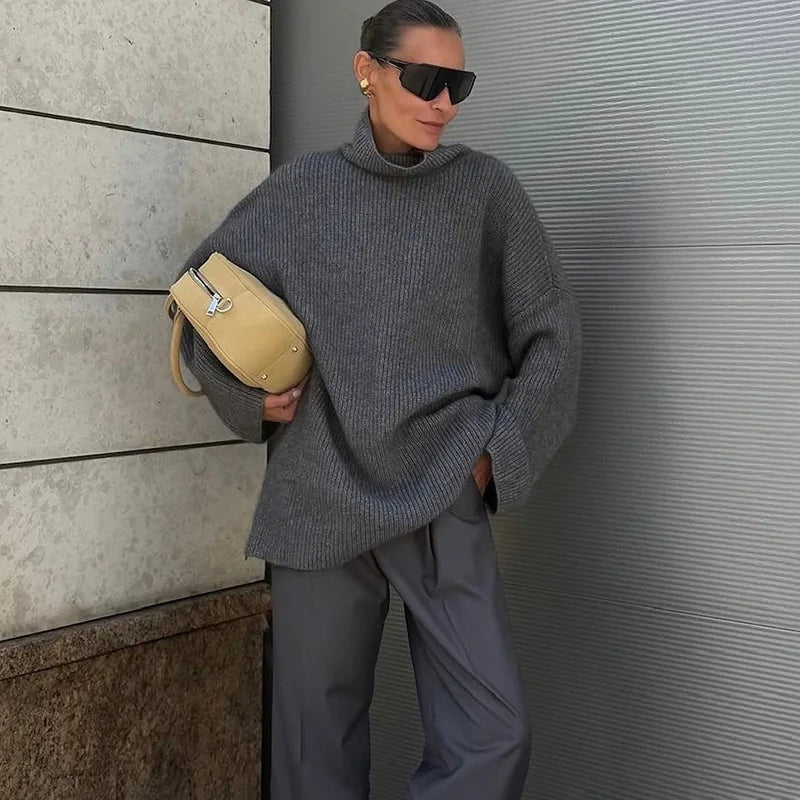 Vestido de malha oversize Hedda