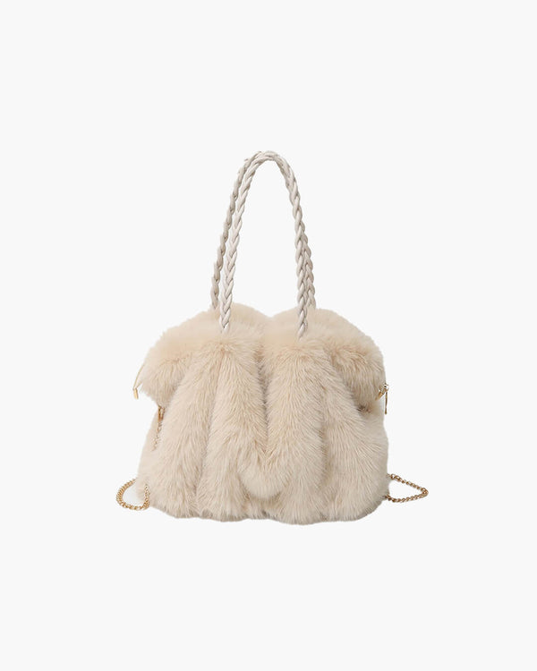 Saco tote de pelo sintético Loreen
