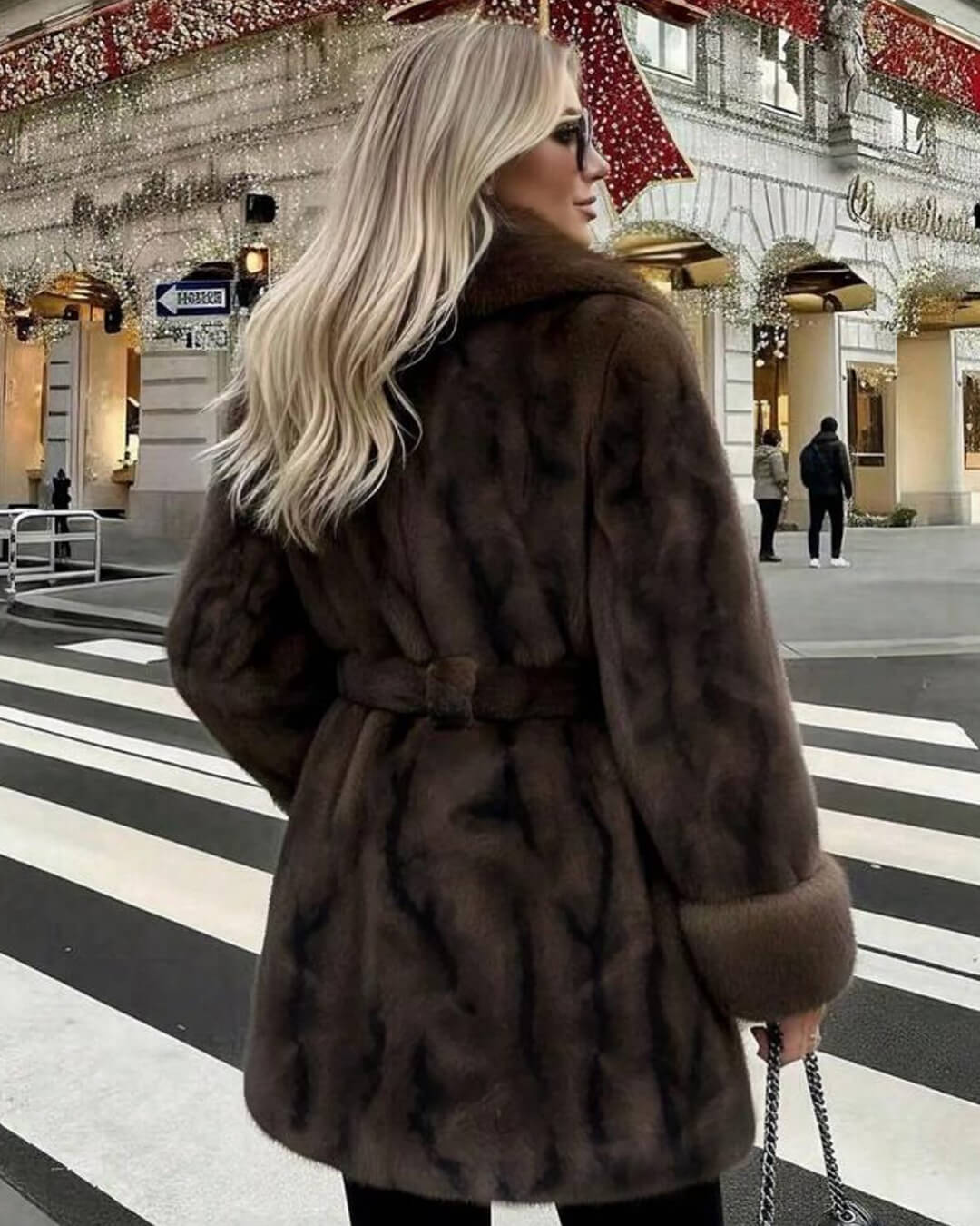 Casaco de pelo sintético Louise