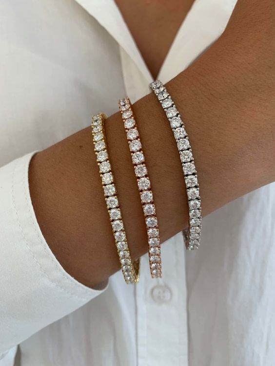 Pulseira tennis MAIE