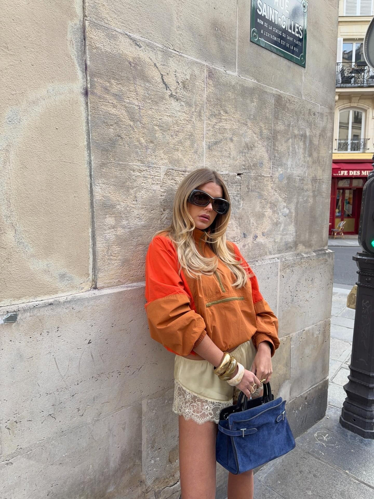 Margot Half-Zip Windbreaker Jacket