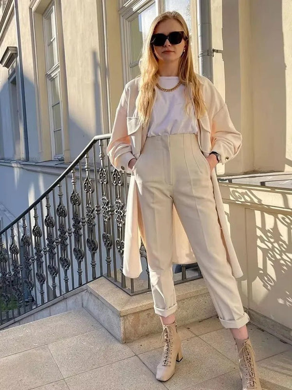 Sofia High Waist Pencil Pants