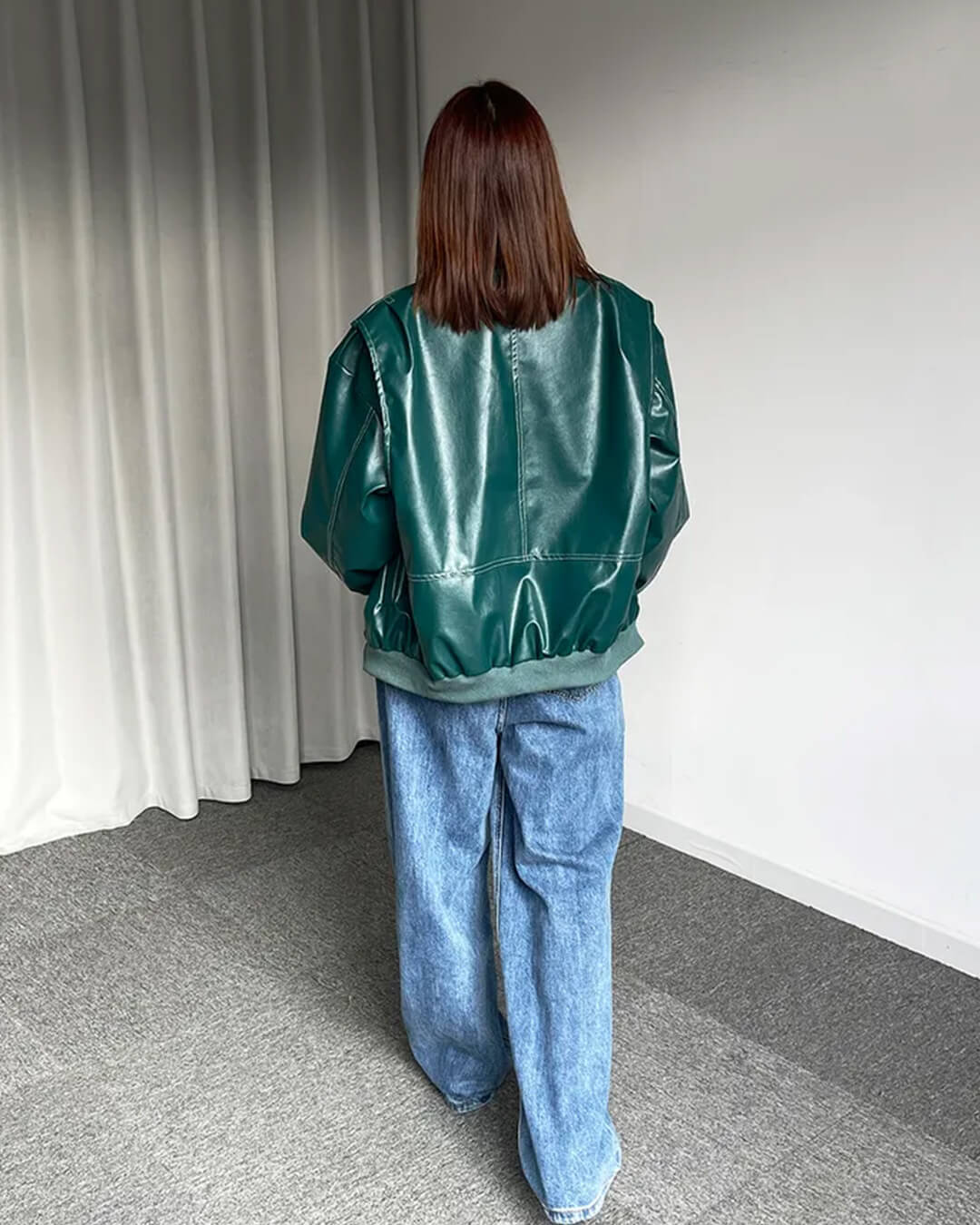 Marina Zip-Up Bomber Jacket