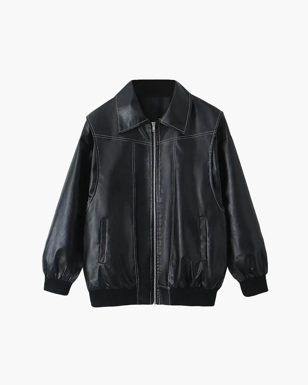 Marina Zip-Up Bomber Jacket