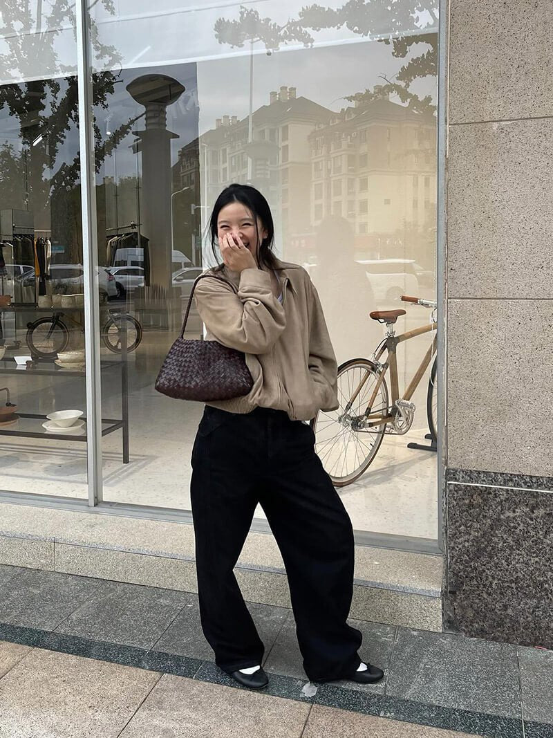 Mala pequena entrançada em pele vegan Marissa