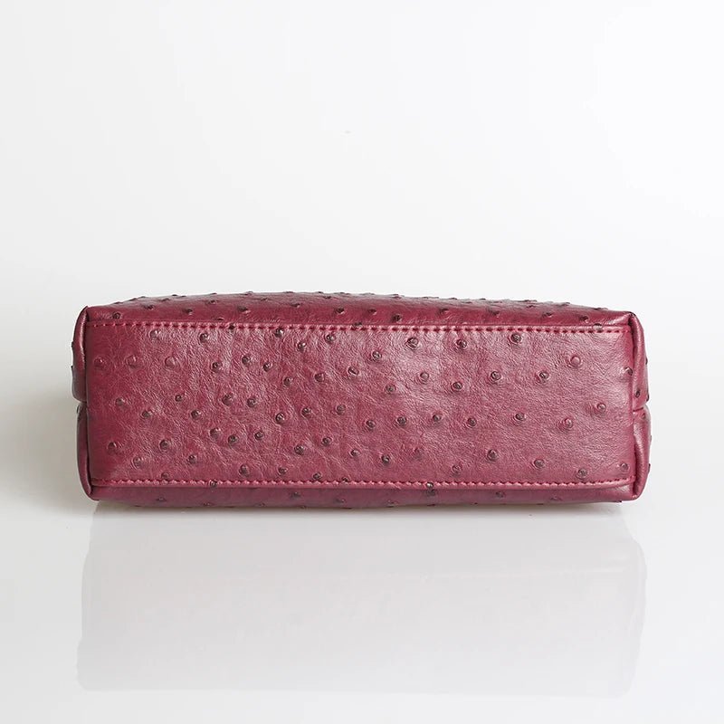 Bianca Ostrich Pattern Bag