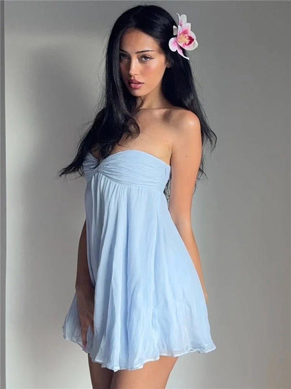 Vestido mini justo em malha com patchwork Merylle