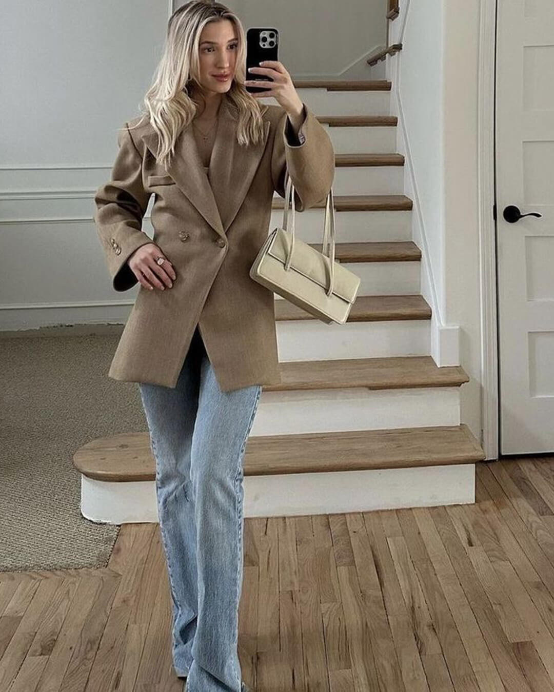 Blazer cintado com lapela entalhada Myrna
