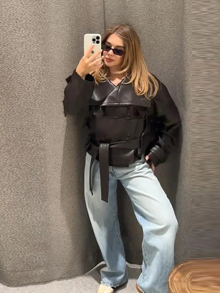 Casaco de pele Nina