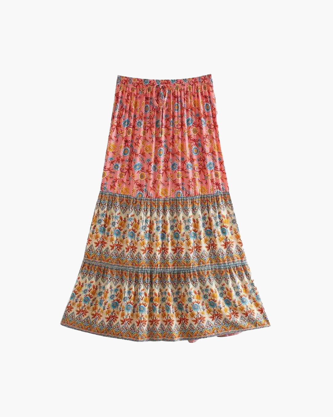 Saia de praia boho floral Ottavia