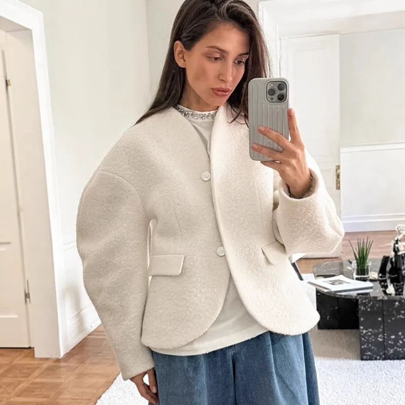 Casaco oversized