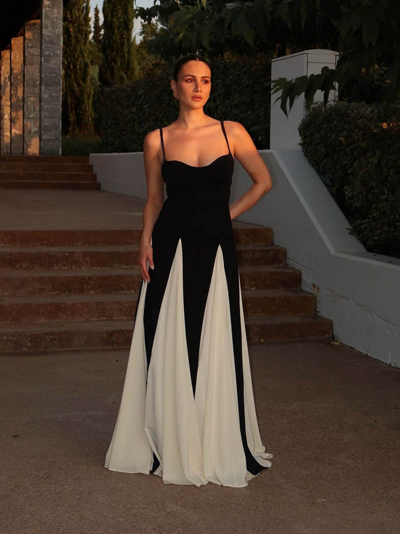 Vestido comprido Paloma