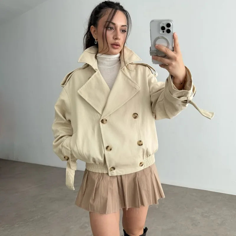 Casaco oversized de pelo