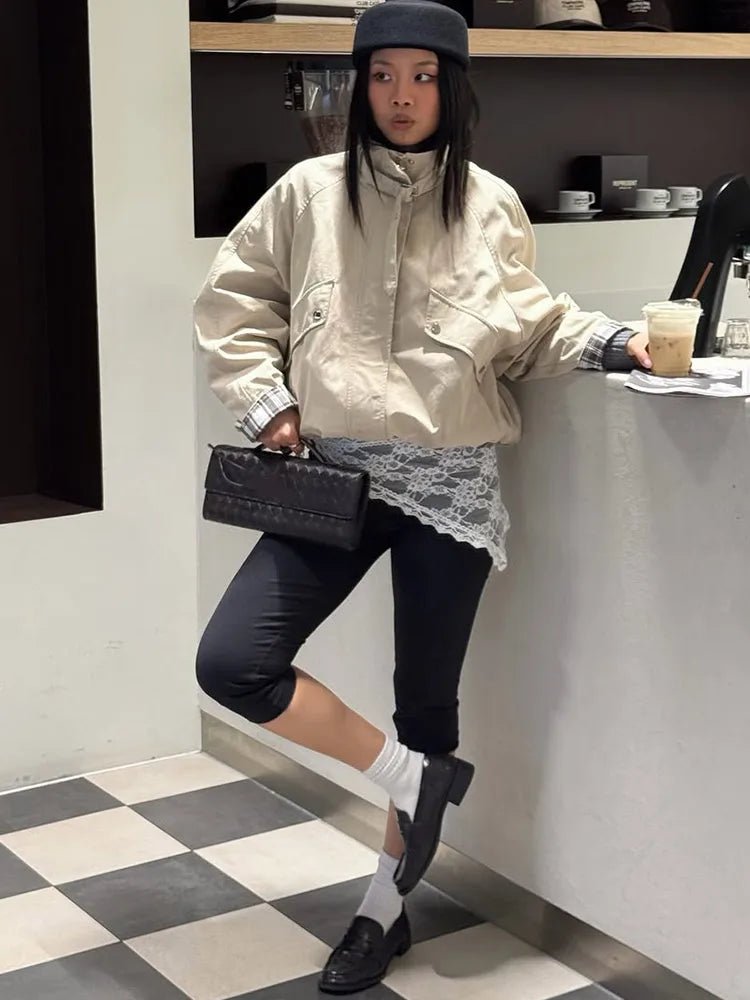 Runa Casual Stand Collar Jacket