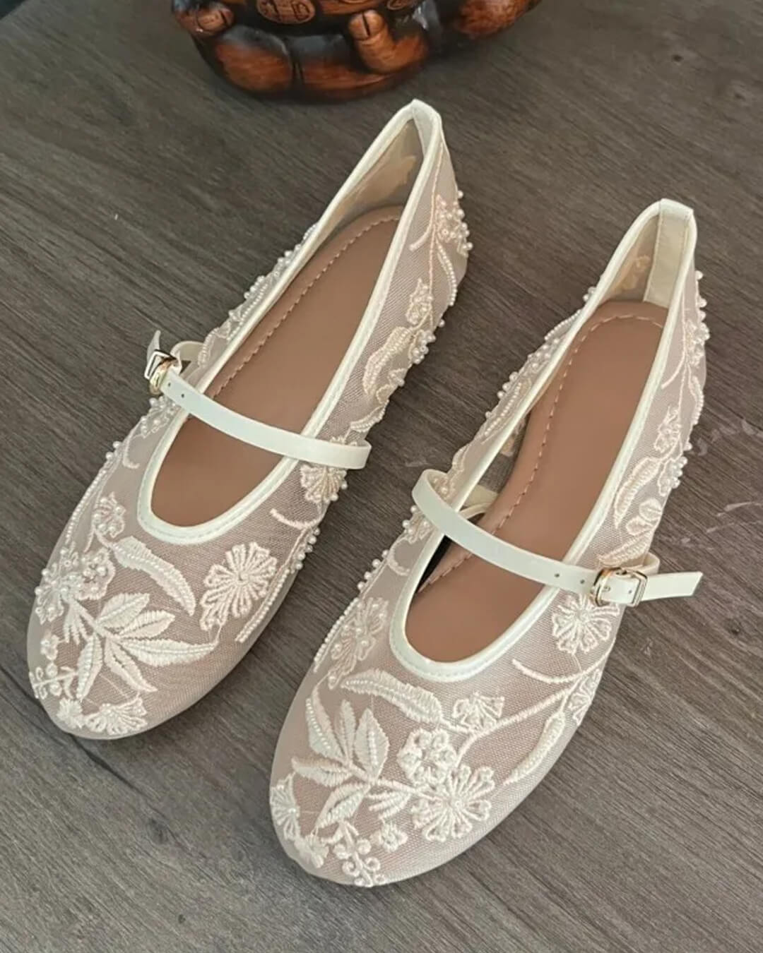 Sabrinas de malha com missangas Sarah