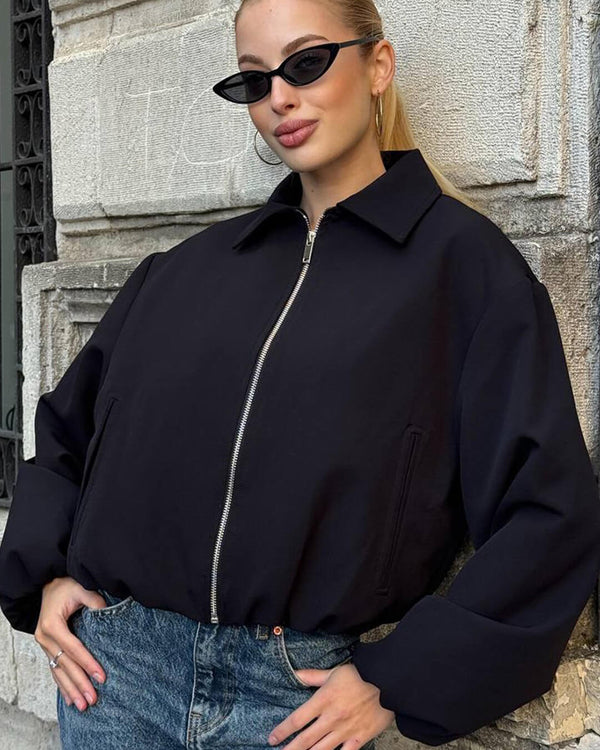 Seraphina Puffed Bomber Jacket