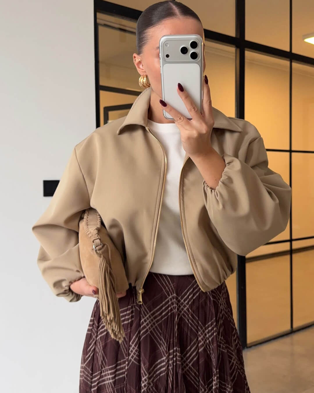 Casaco bomber acolchoado Seraphina