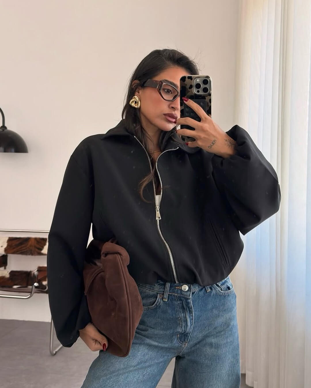 Casaco bomber acolchoado Seraphina