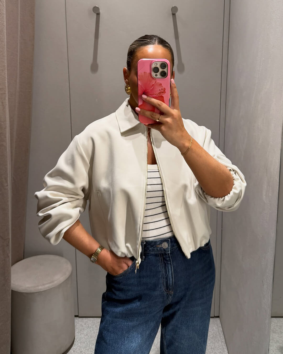 Casaco bomber acolchoado Seraphina