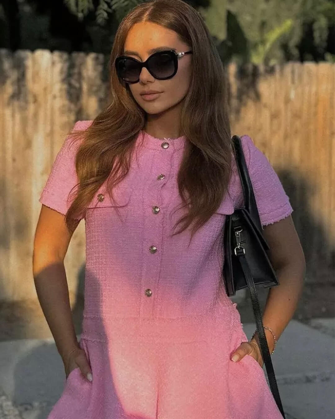 Vestido de verão justo Serena