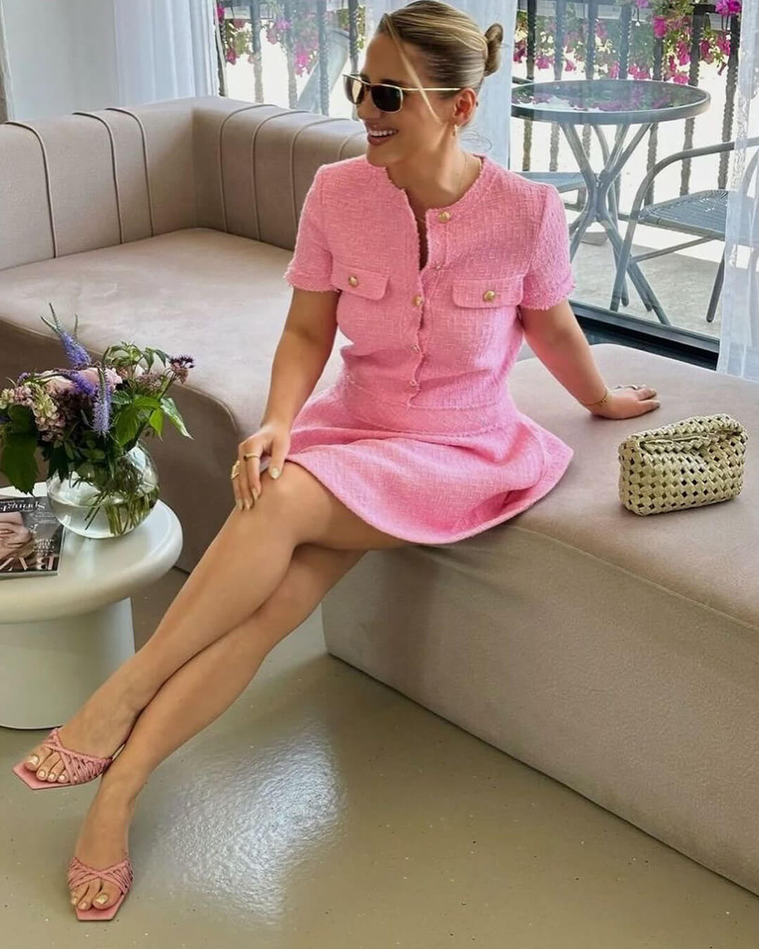 Vestido de verão justo Serena