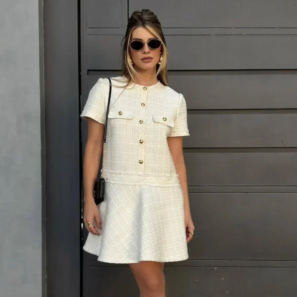Vestido de verão justo Serena