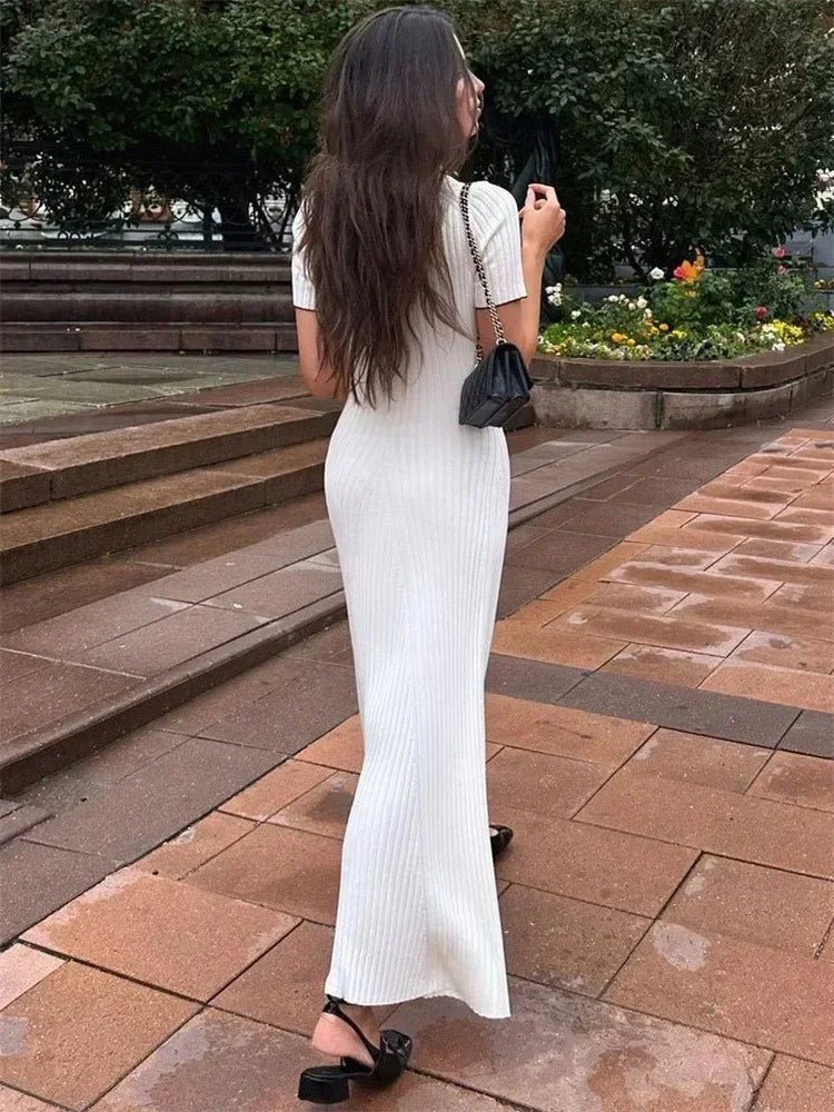 Vestido de malha tricot Serena