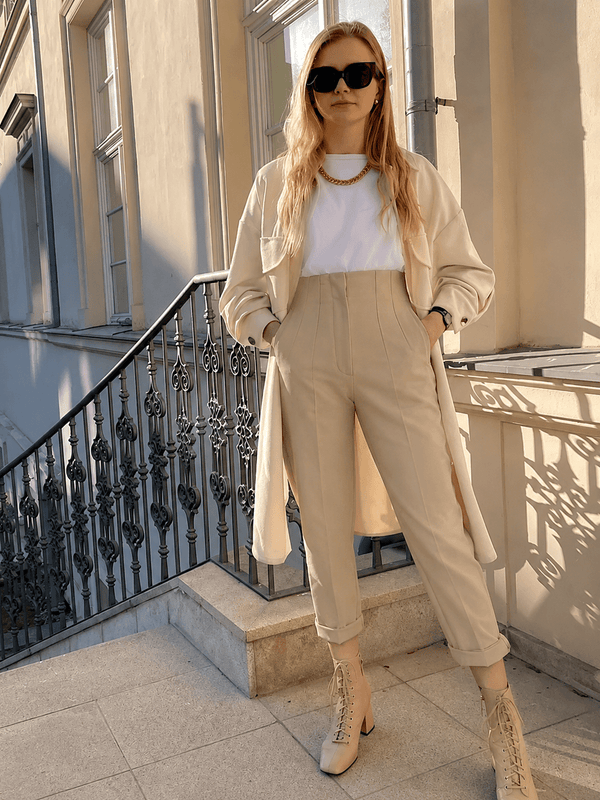 Sofia High Waist Pencil Pants