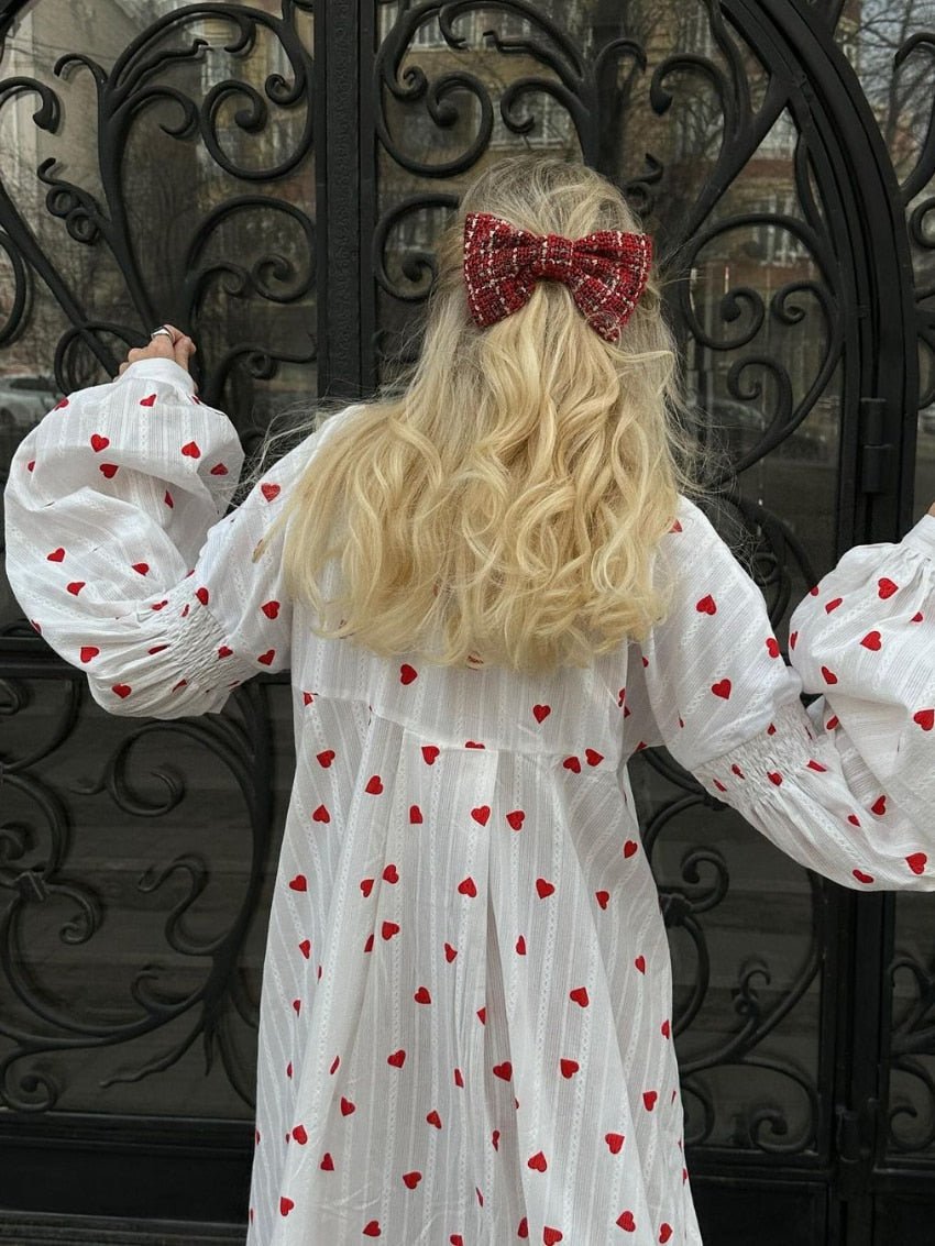 Vestido midi evasé Sophia