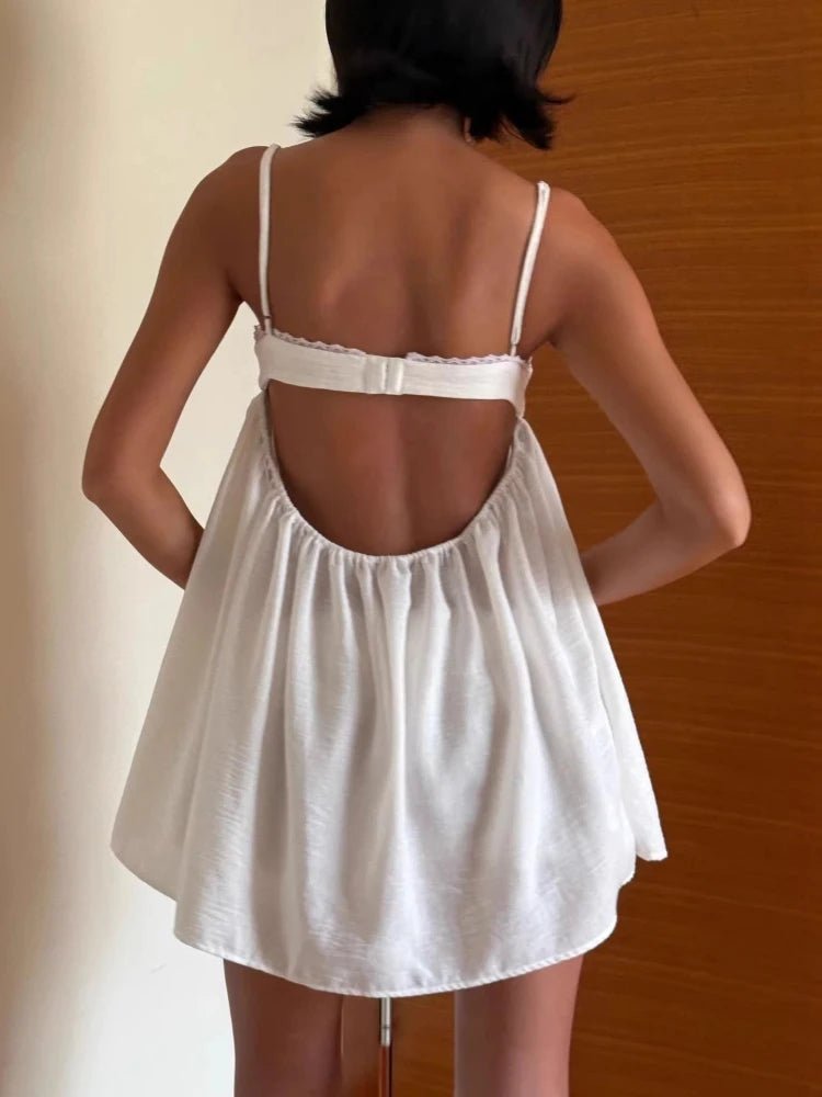 Conjunto curto de renda com acabamento ondulado Sophia