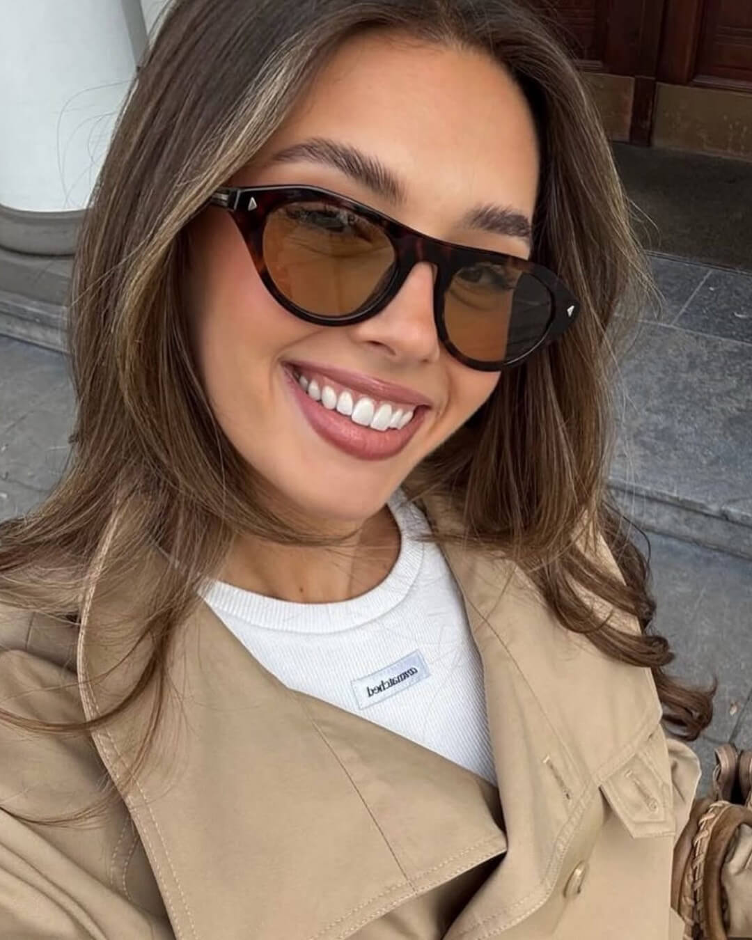 Óculos de sol oversized Sophia