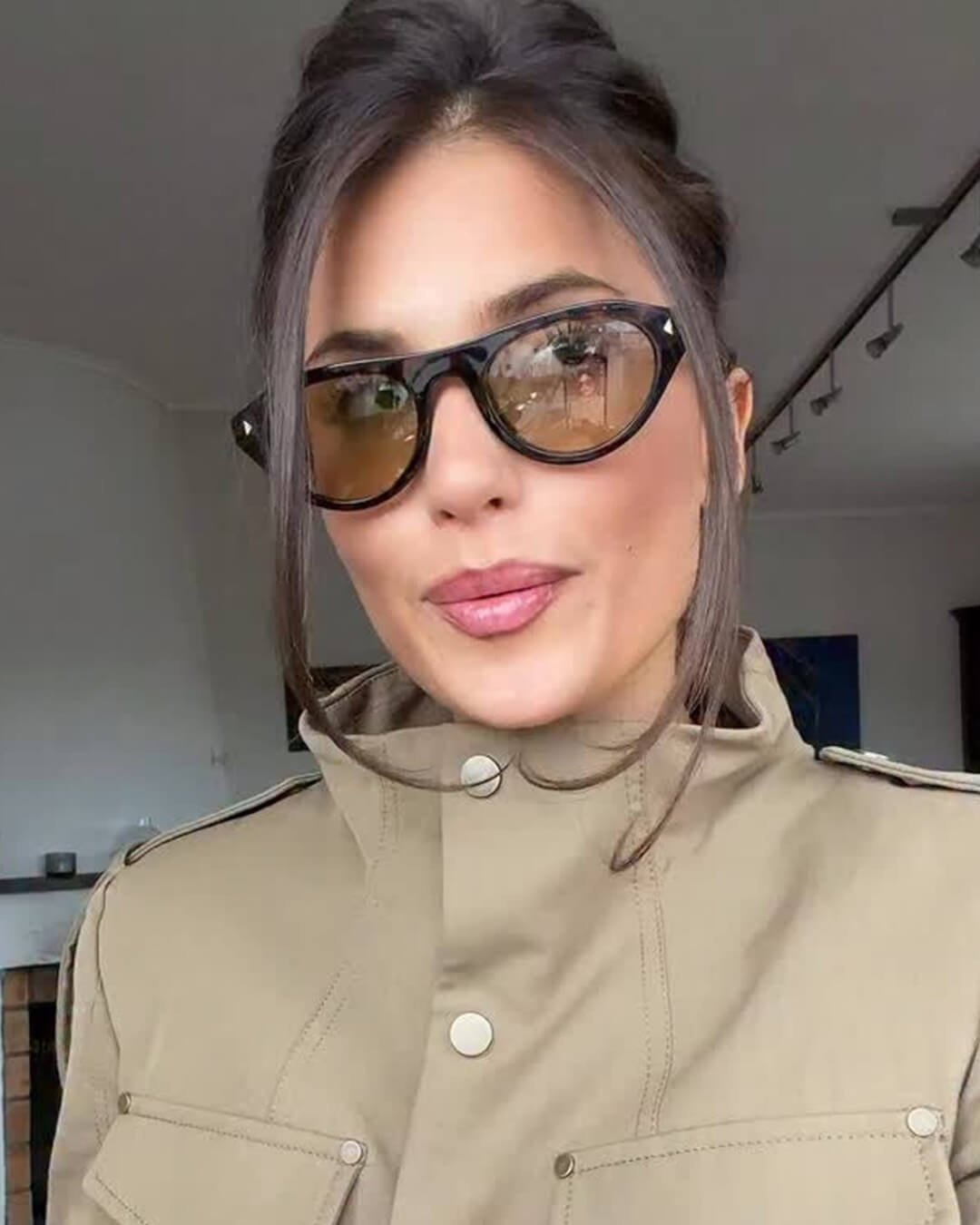 Óculos de sol oversized Sophia