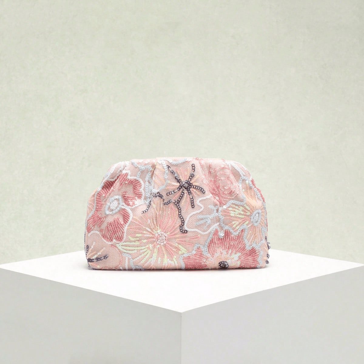 Clutch com lantejoulas Sophia