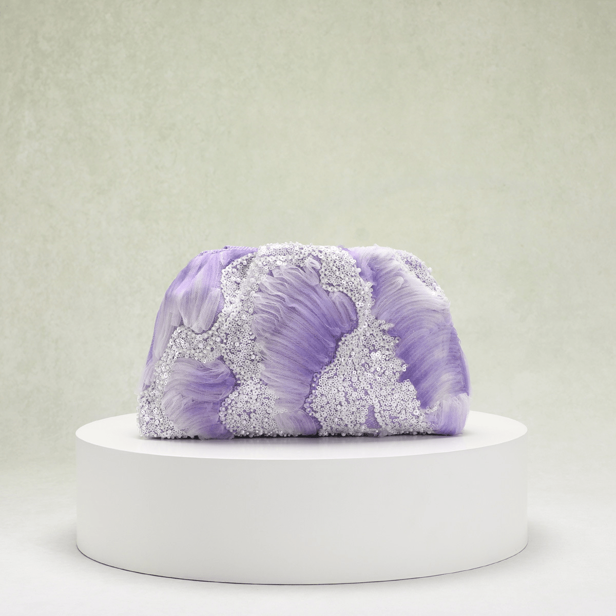 Clutch com lantejoulas Sophia