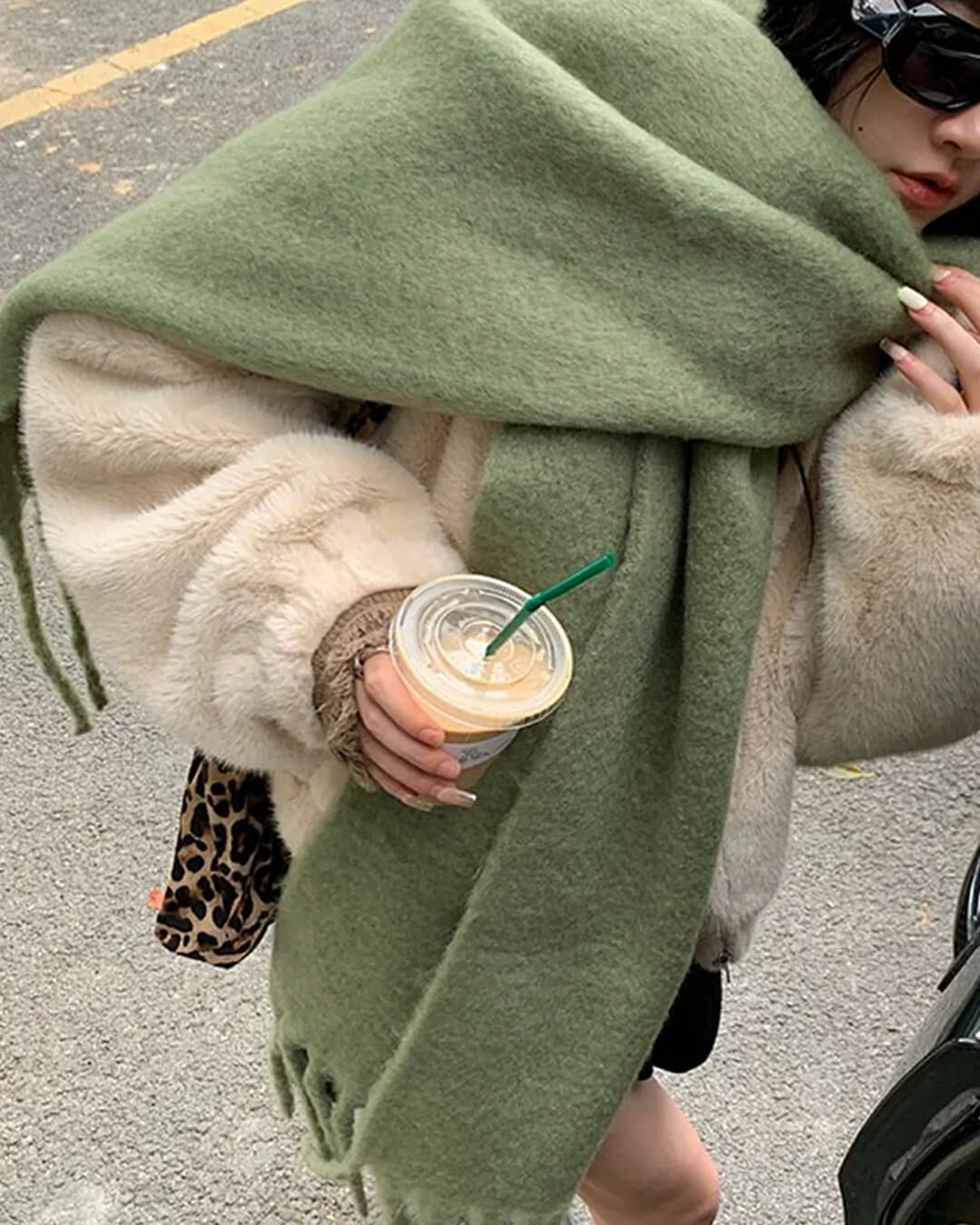 Tanya Tasseled Winter Scarf