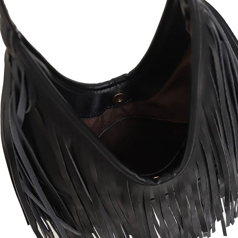 Mala hobo com franjas Tatiana