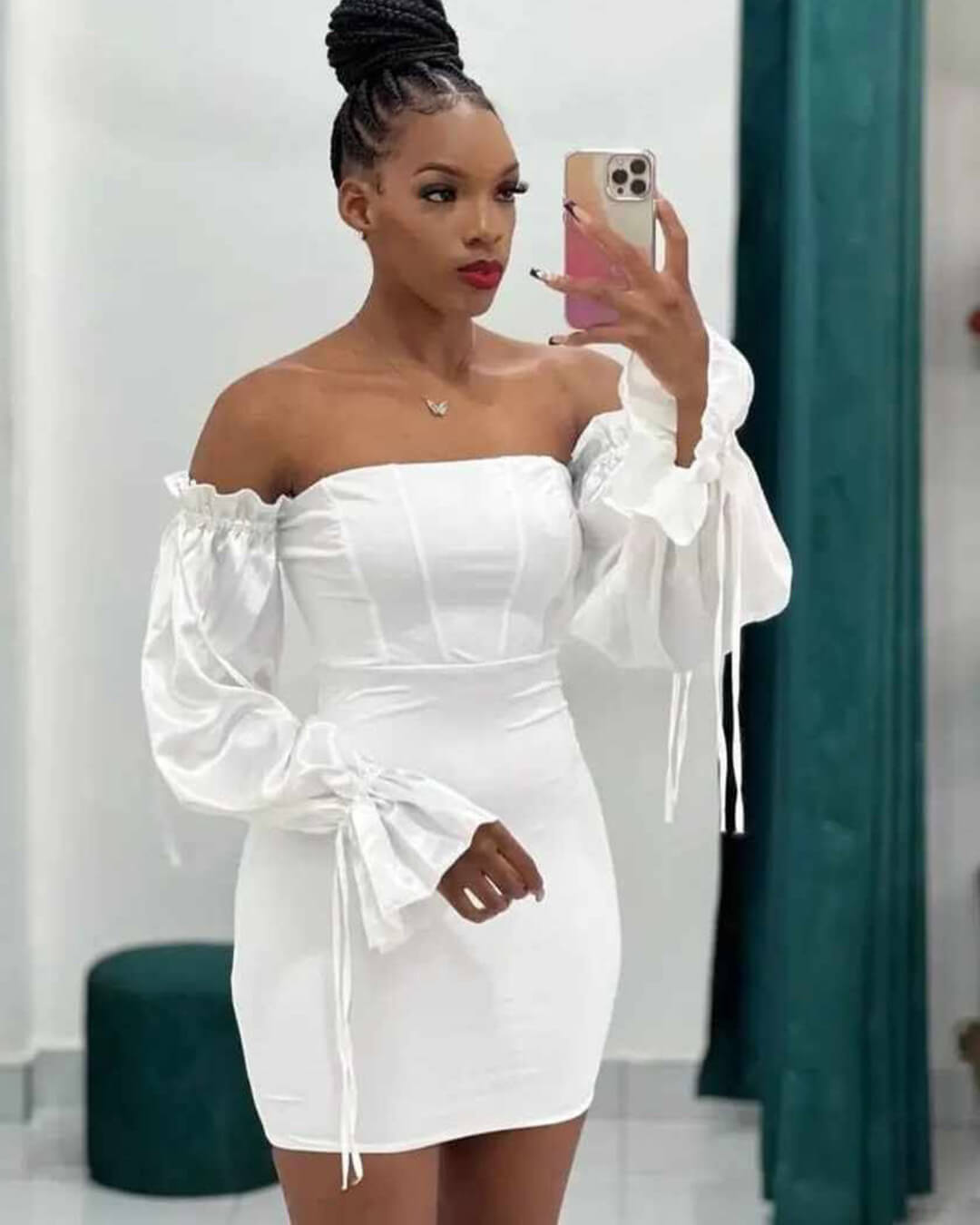 Vestido com cordão Teresa