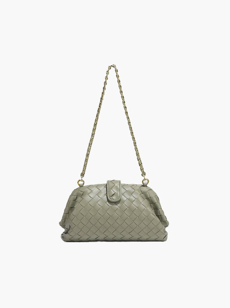 Clutch entrançada Tessa