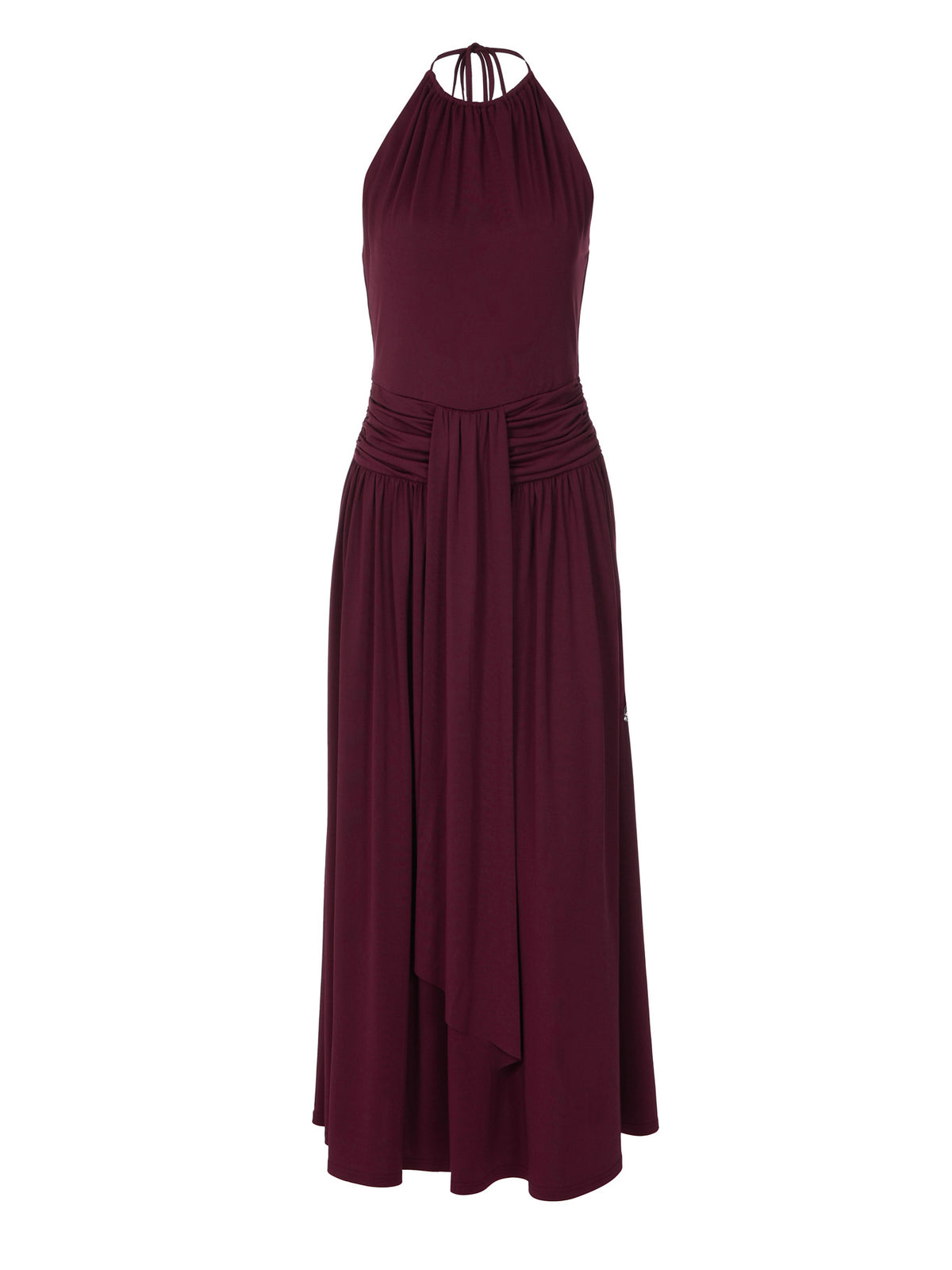 Vestido comprido halter Dora