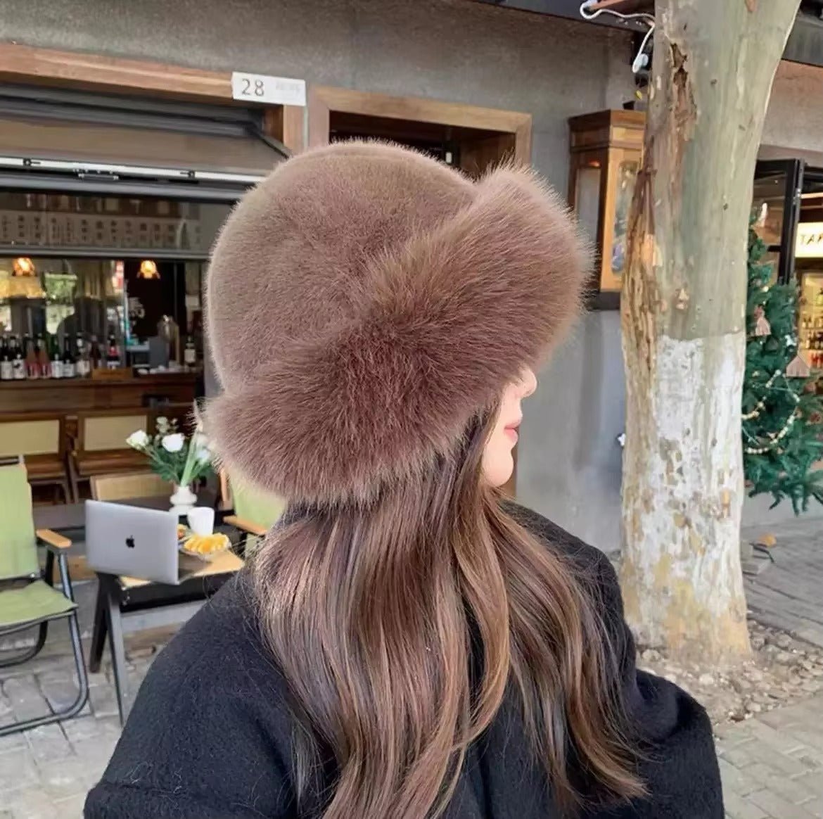 Chapéu de pelo sintético Tracy