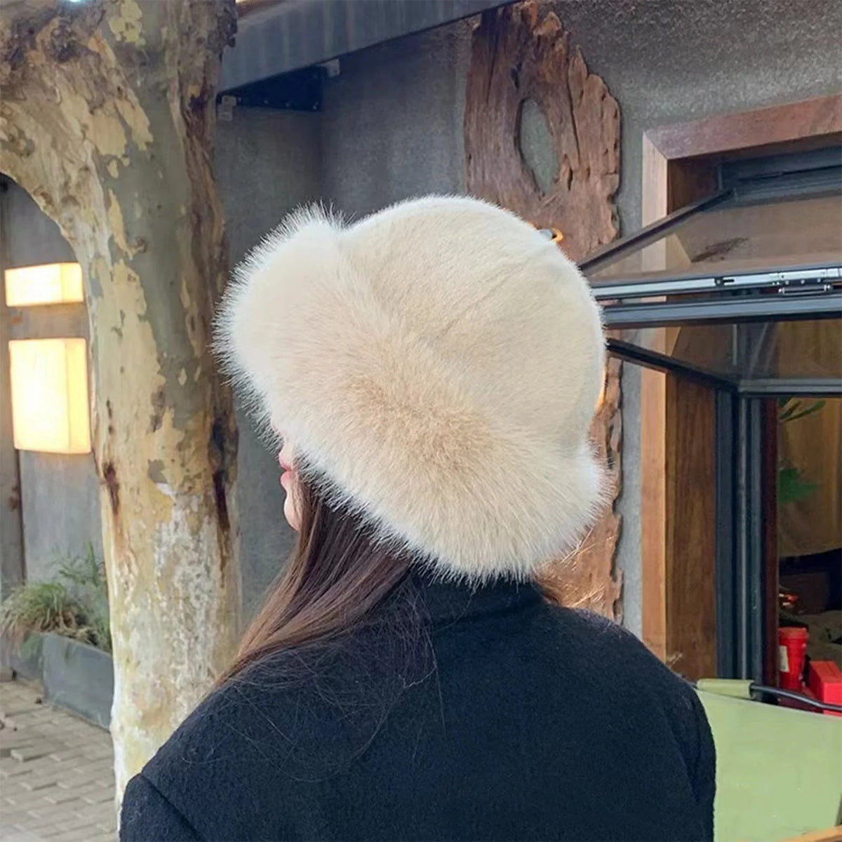 Chapéu de pelo sintético Tracy