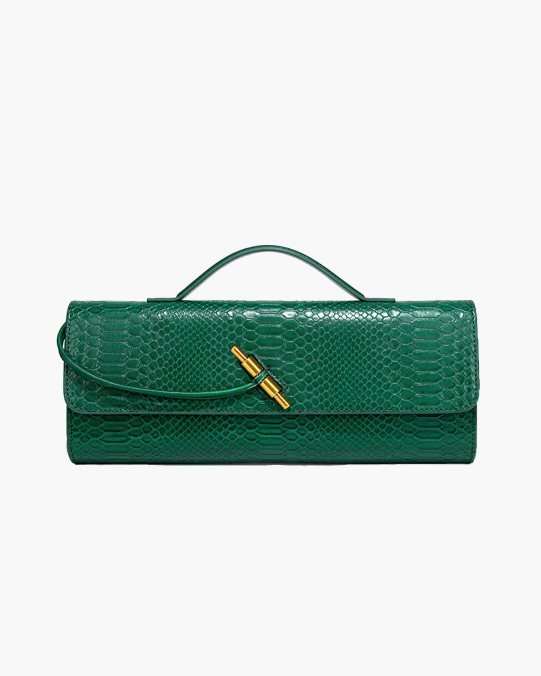 Mala Vivienne com efeito de pele de crocodilo